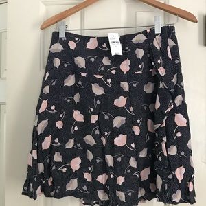 Loft Floral miniskirt